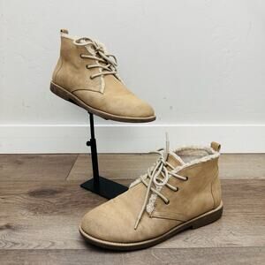 Seven Dials Mallori Tan Leather Chukka Boot Women’s Size 8.5
